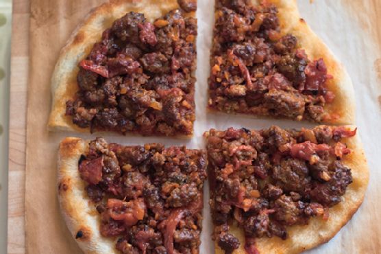 Lamb Pizza