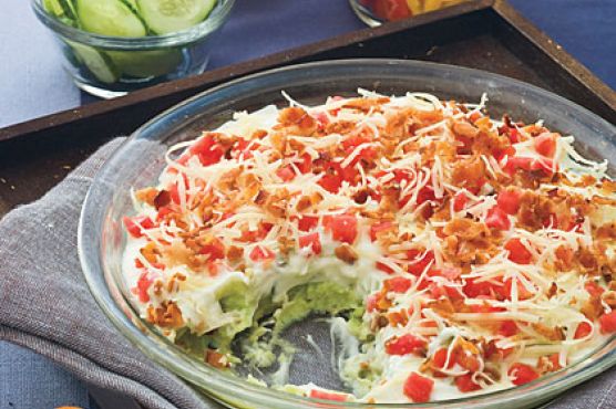 Layered Lima Bean Dip