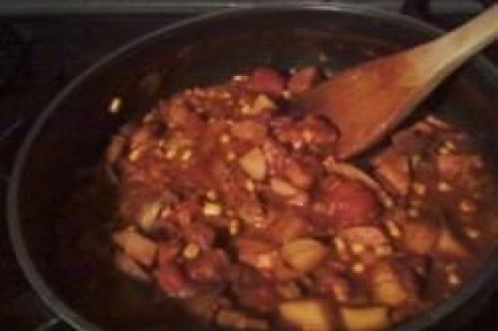 Leftover Turkey Brunswick Stew
