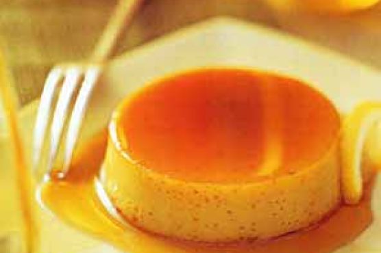 Lemon-Anise Flan