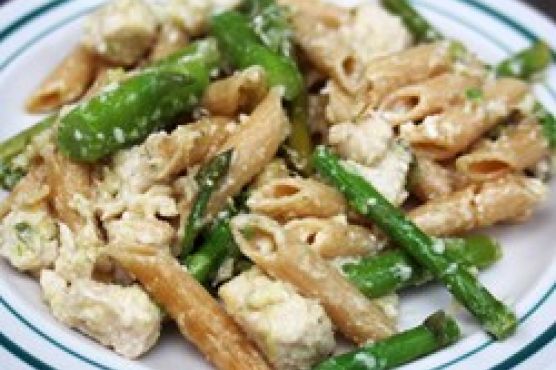 Lemon Asparagus Pasta