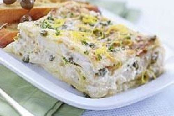 Lemon Chicken Lasagna