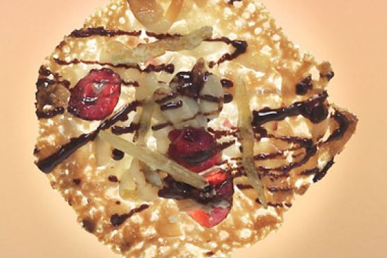 Lemon Cranberry Florentines