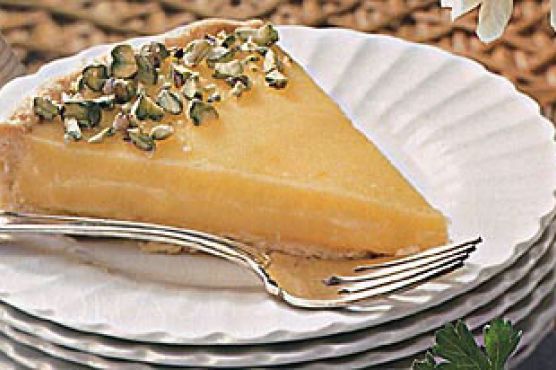 Lemon-Pistachio Tart