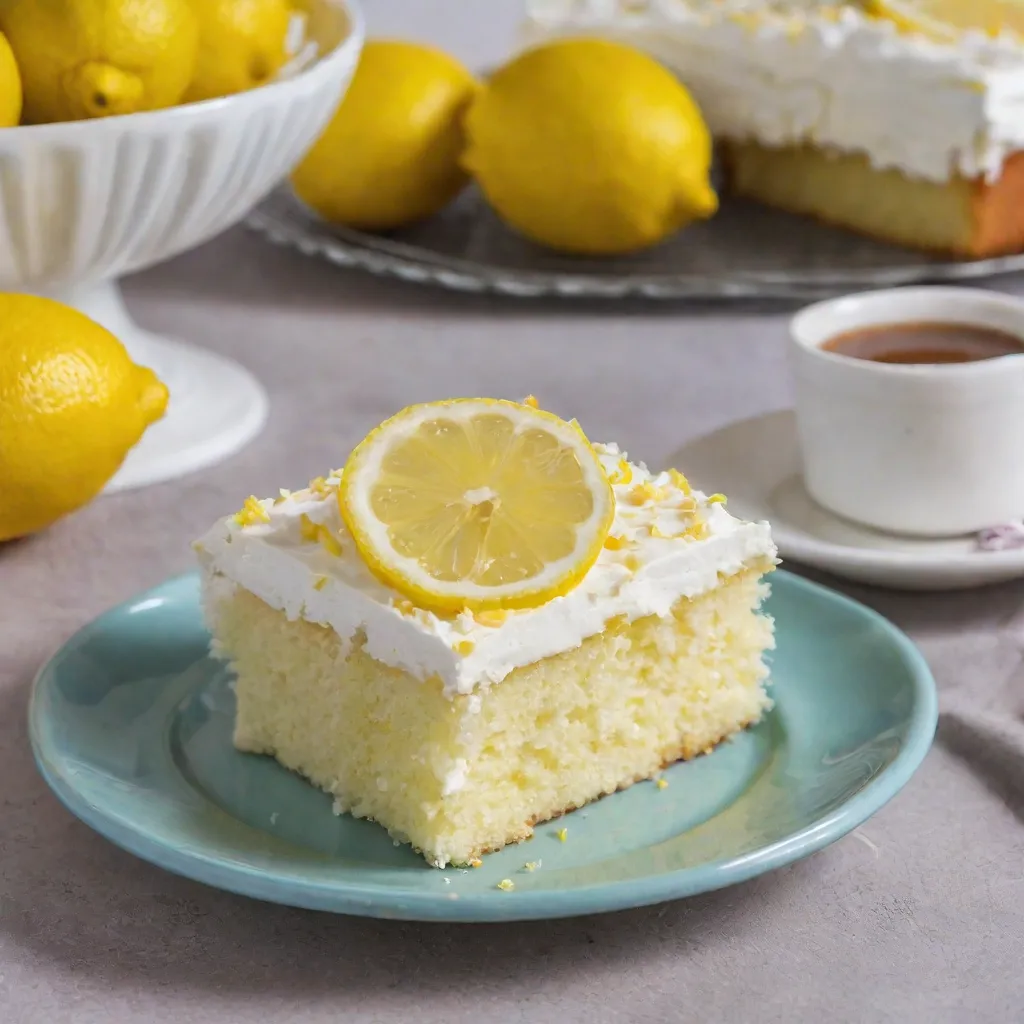 Lemon Poke Cake II