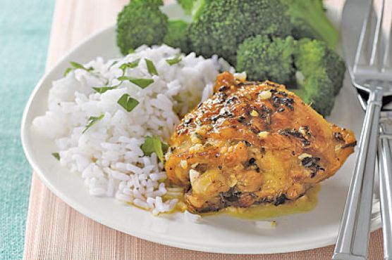 Lemon-Rosemary Chicken Thighs