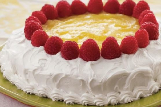 Lemon-Topped Celebration Cake
