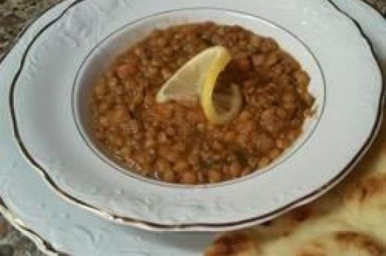 Lentil Soup with Lemon