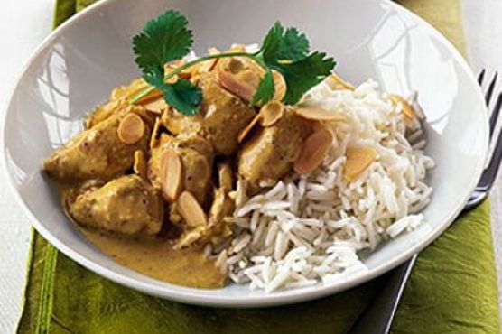 Light chicken korma