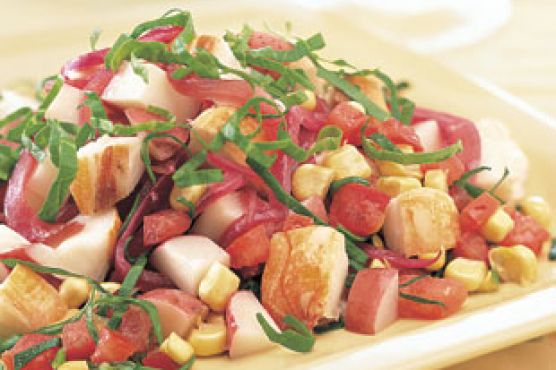 Lobster Salad with Summer Vegetables