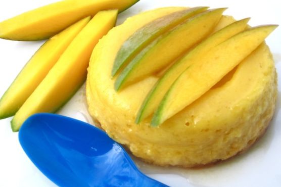 Mango Flan (Flan de Mango)
