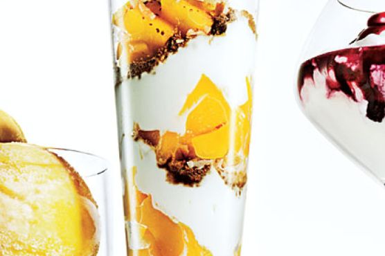 Mango-Ginger Parfaits