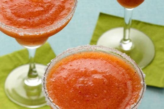 Mango Strawberry Margaritas