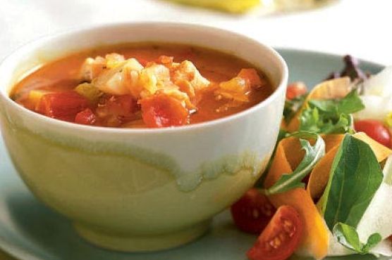 Manhattan-Style Fish Chowder