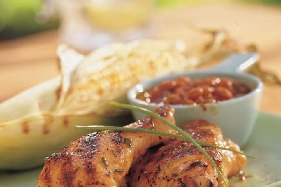 Maple-Mustard Glazed Chicken