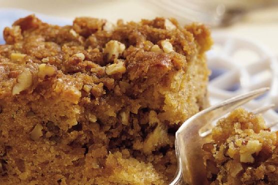 Maple-Nut Streusel Coffee Cake