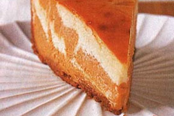 Marbled Pumpkin Cheesecake