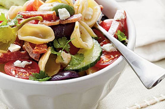 Marinated Greek-Style Pasta