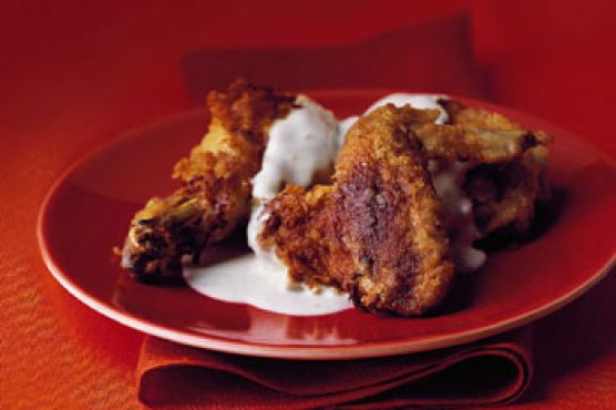 Maryland Fried Chicken with Cream Gravy