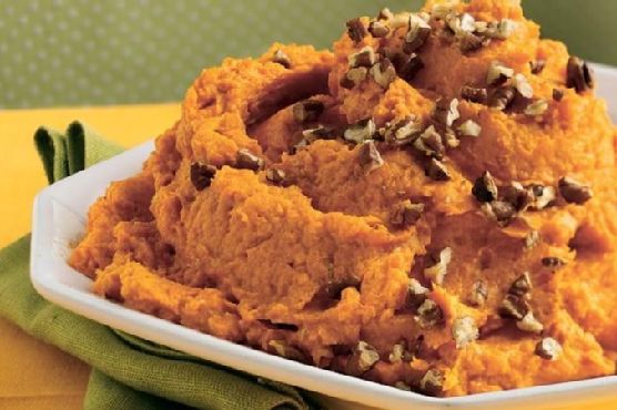 Mashed Maple Sweet Potatoes