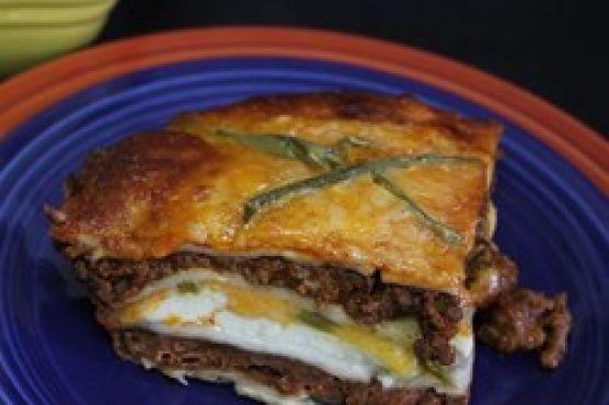 Mexican Lasagna with Cactus