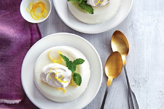 Meyer Lemon Panna Cotta