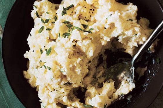 Microwave Smashed Potatoes