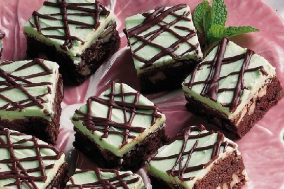 Mint-Chocolate Brownies