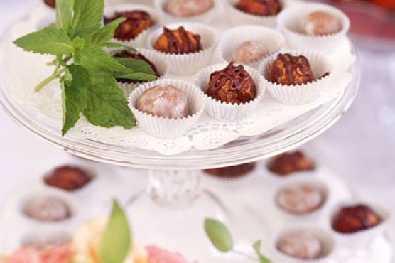 Mint-Chocolate Truffles