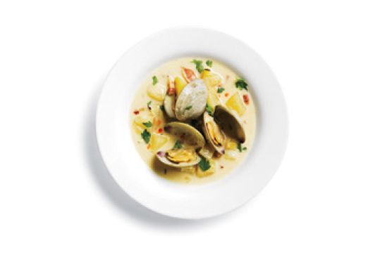 Miso Clam Chowder