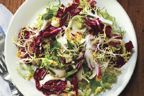 Mixed Greens with Mustard Dressing