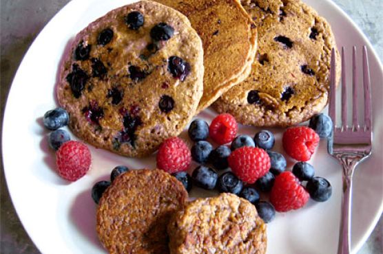 Moby's Vegan Blueberry Pancakes