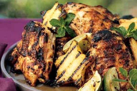 Mojito-Marinated Chicken Breasts