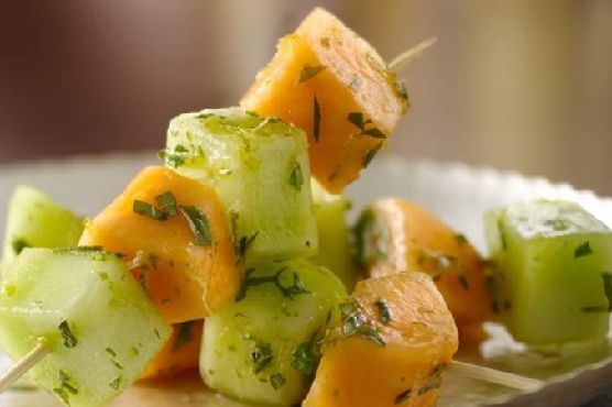 Mojito Melon Kabobs