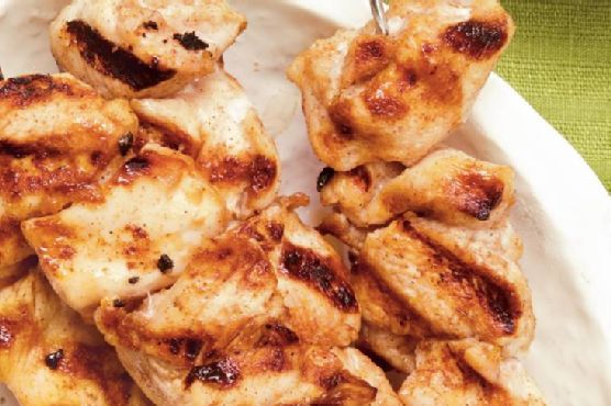 Moroccan Chicken Kabobs