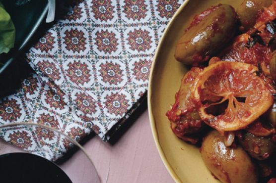 Moroccan Spiced Olives