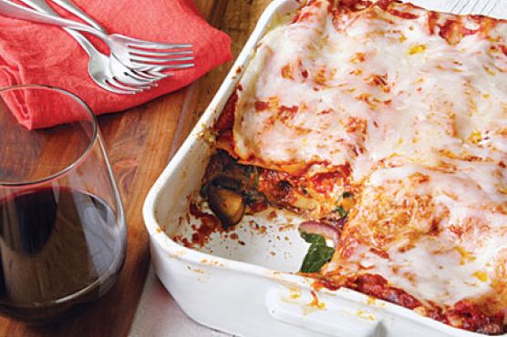 Mushroom and Spinach Lasagna