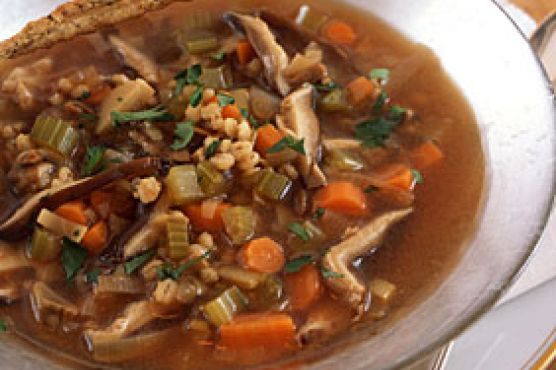 Mushroom Barley Soup