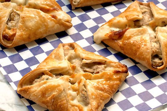 Mushroom, Goat Cheese & Mint Hand Pies