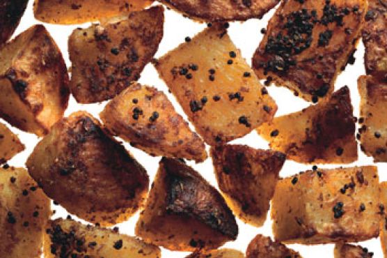 Mustard and Coriander Roasted Potatoes