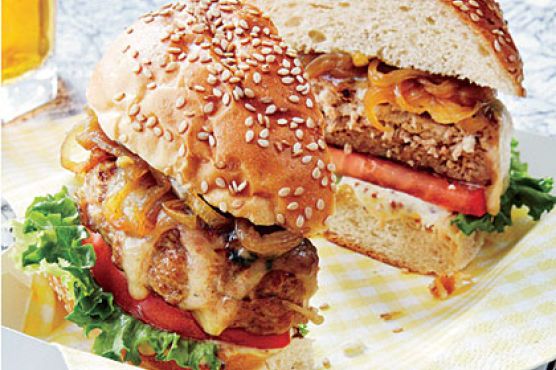 New England Turkey Burger