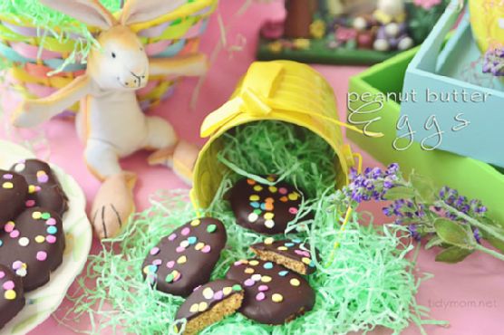 No-Bake Chocolate Covered Peanut Butter Eggs
