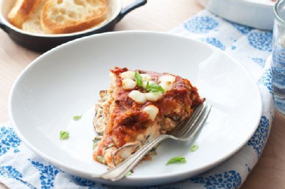 Noodle-less Eggplant Lasagna