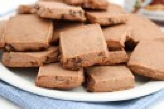 Nutella Shortbread Cookies