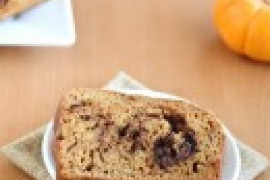 Nutella Swirl Pumpkin Bread