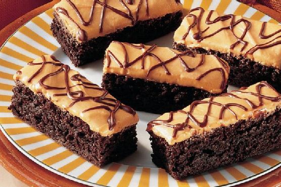 Orange-Cream Cheese Brownies