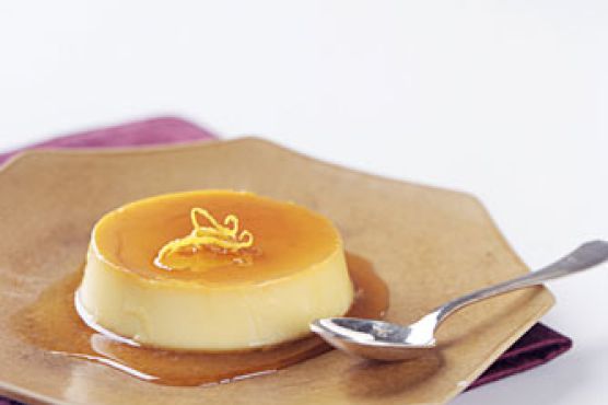 Orange Crème Caramels