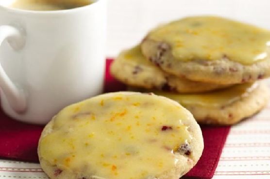 Orange-Glazed Rosemary-Cranberry Cutouts