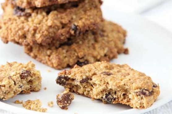 Orange, oat & sultana cookies
