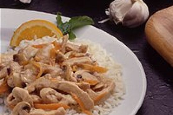 Orange Stir-Fried Chicken